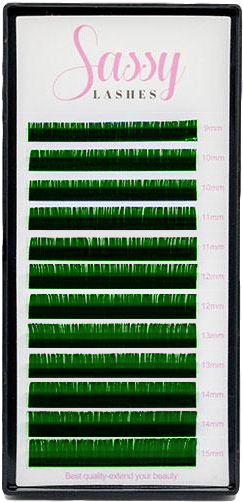 03mm Mega Volume Single Tray Sassy Lashes Synthetic - Eyelash (600x600), Png Download