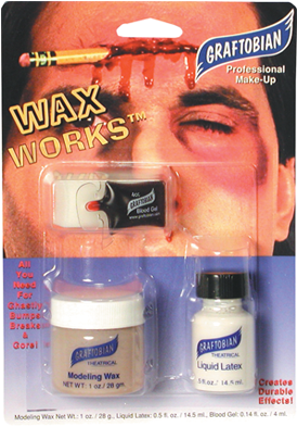 Graftobian Wax Works Special Fx Set Bumps And Bruises - 2014 Rub-down Wax (500x500), Png Download
