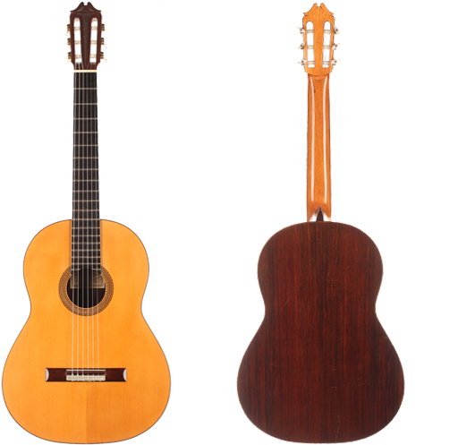 Hernandez Y Aguado 1961 - Fritz Ober Gitarre (700x500), Png Download