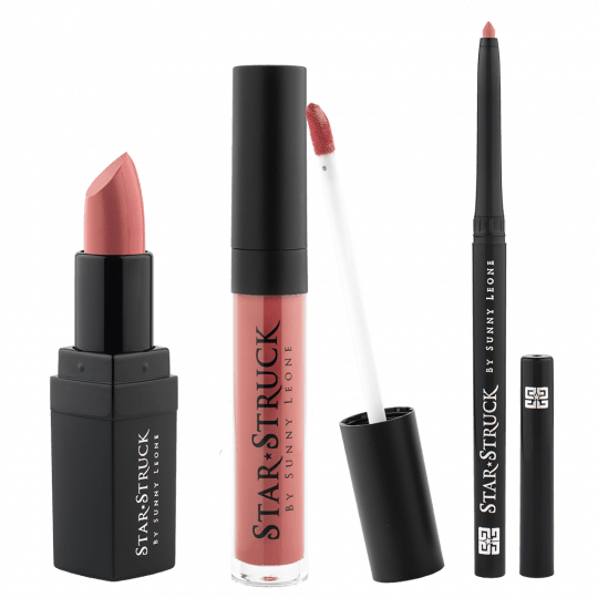 Baby Doll 3 Piece Lip Kit - Lipstick (540x540), Png Download