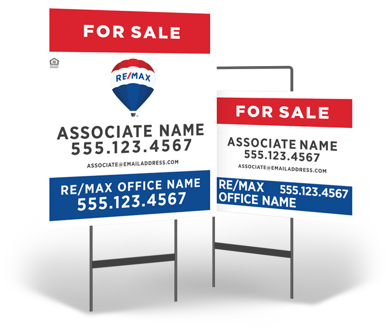 Yard Signs - Re/max, Llc (800x800), Png Download