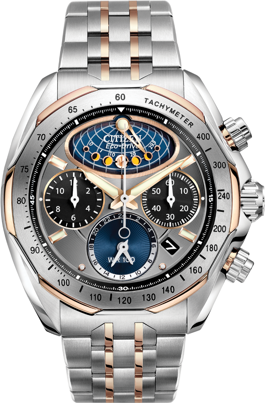 Moon Phase Flyback - 95.9002 9004 78 M9000 (869x1280), Png Download