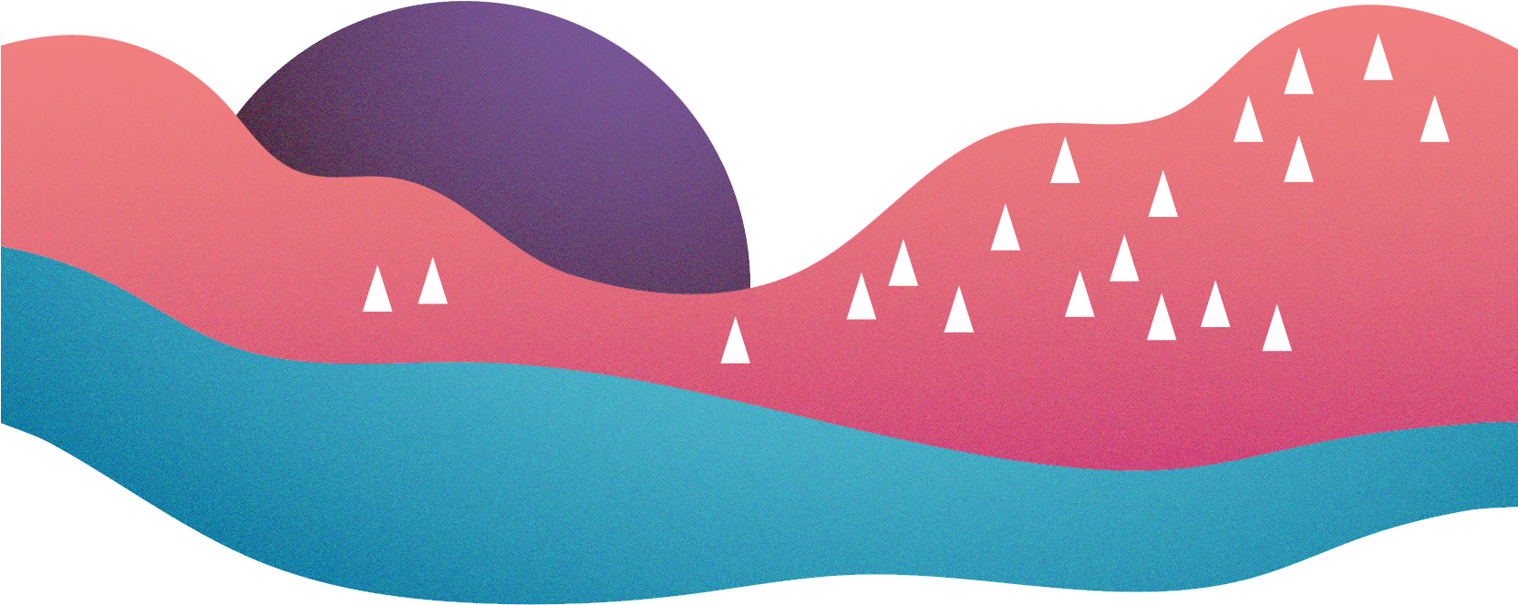 Are Often Darker Cool Hues (1664x754), Png Download