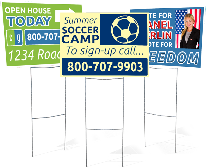 Take Your Pick From 1 Color, 2 Color Or Full Color - Signage (800x800), Png Download