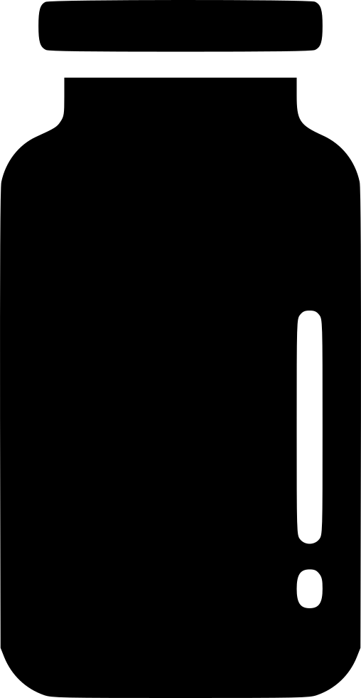 Jar Bottle Store Vessel Pickle Comments - Bottle (508x980), Png Download