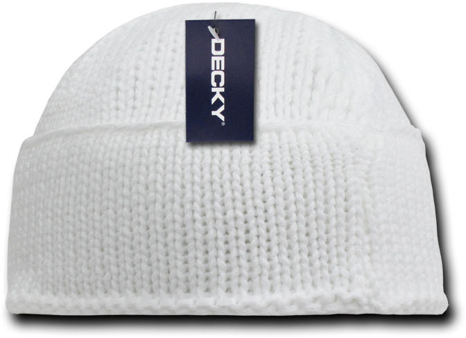 This Button Opens A Dialog That Displays Additional - Decky 613 Acrylic Beanies (long) - White (700x700), Png Download