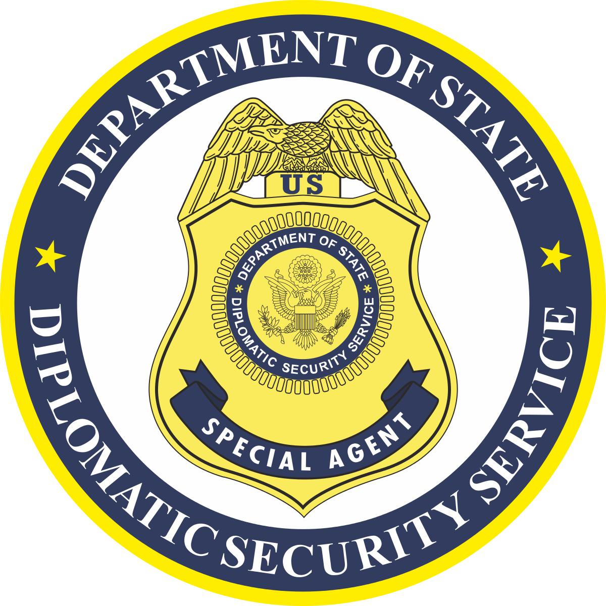 Diplomatic Security Service Logo (1200x1200), Png Download