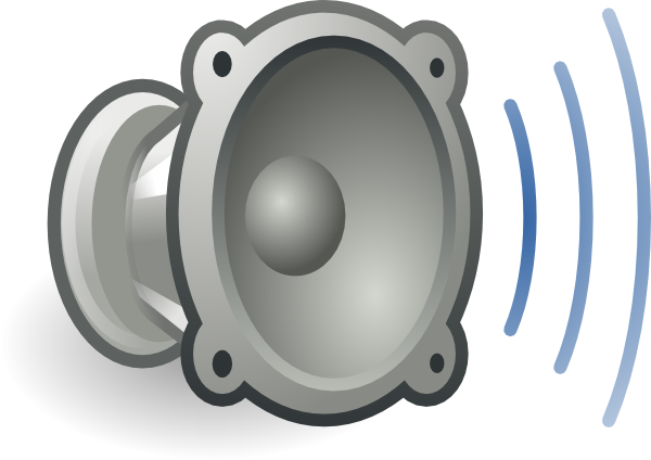 Audio Volume High Clip Art At Clipart - Icons Audio (600x424), Png Download
