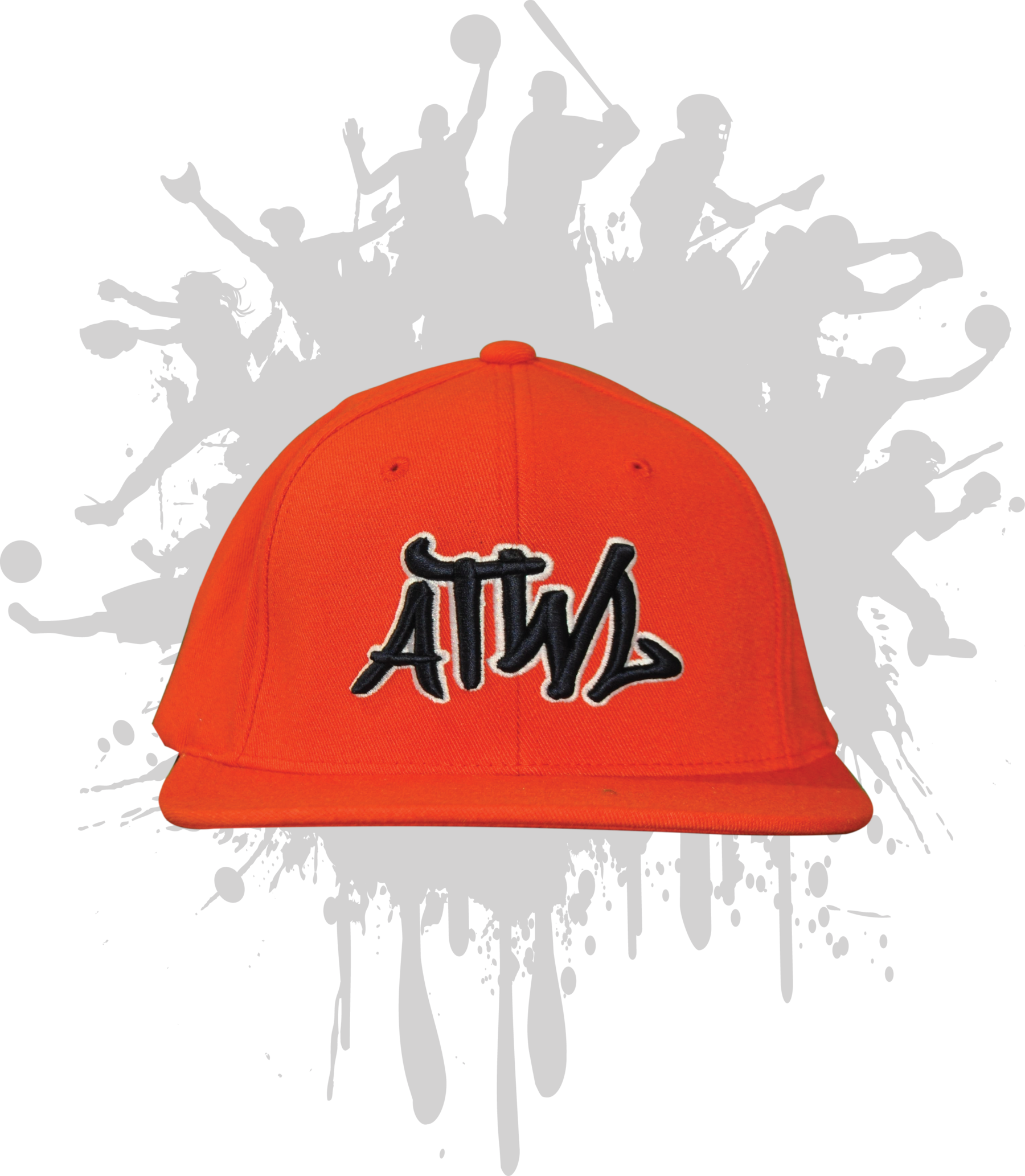 Atwl Graffiti 3-d Orange/navy/white - Miken Psycho 2018 (1800x2065), Png Download