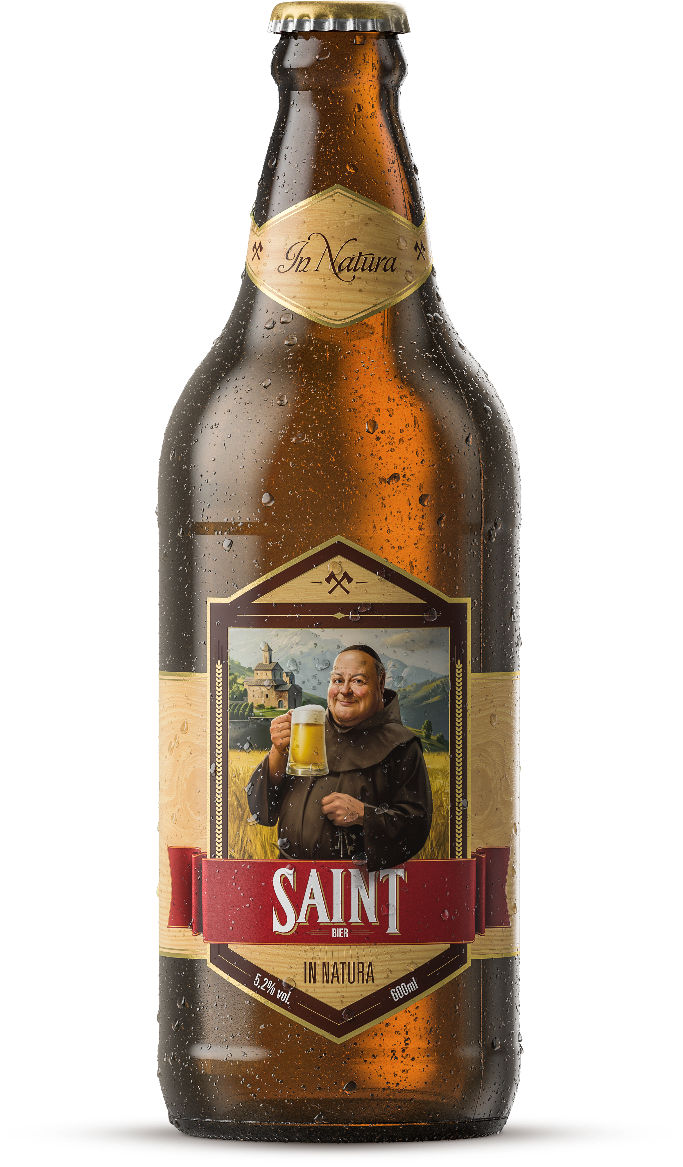 A Saint Bier In Natura É Uma Cerveja Não Filtrada, (2362x4016), Png Download