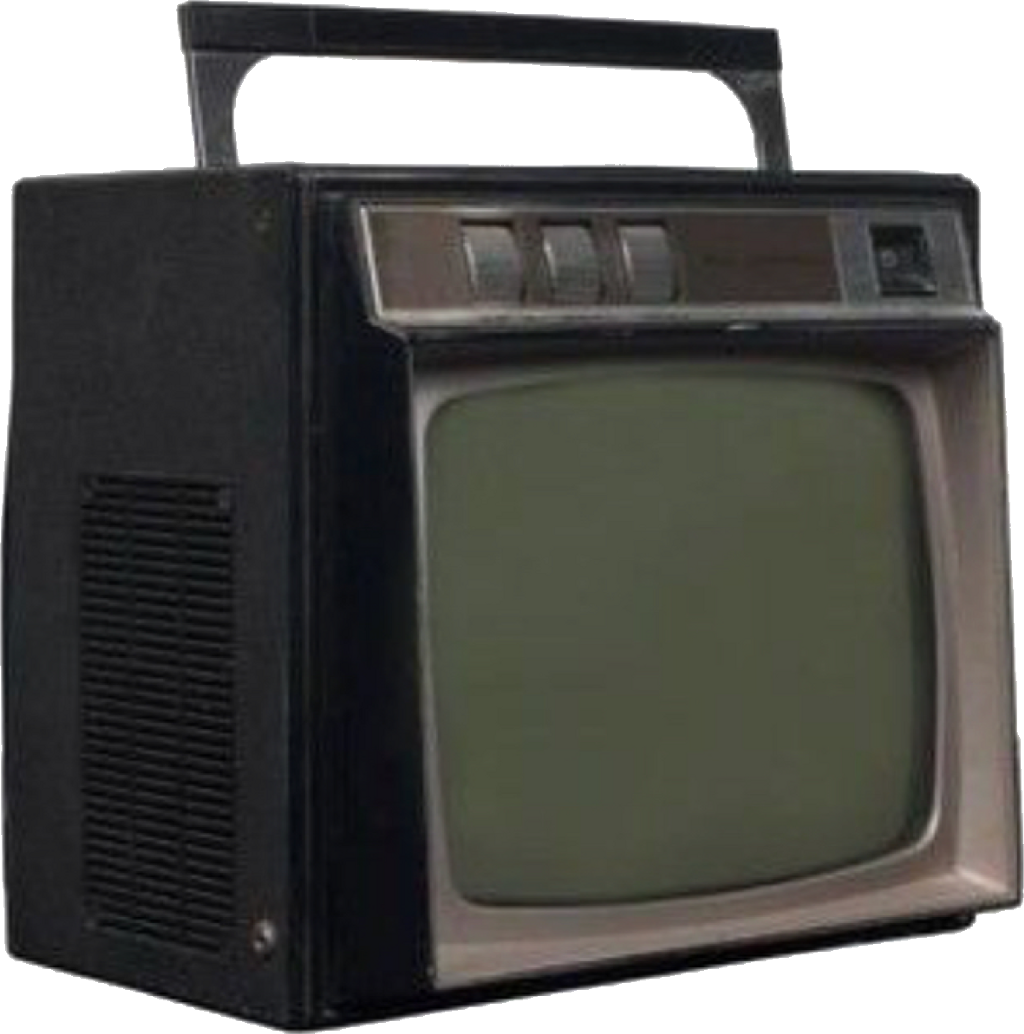 Television Set (1024x1034), Png Download