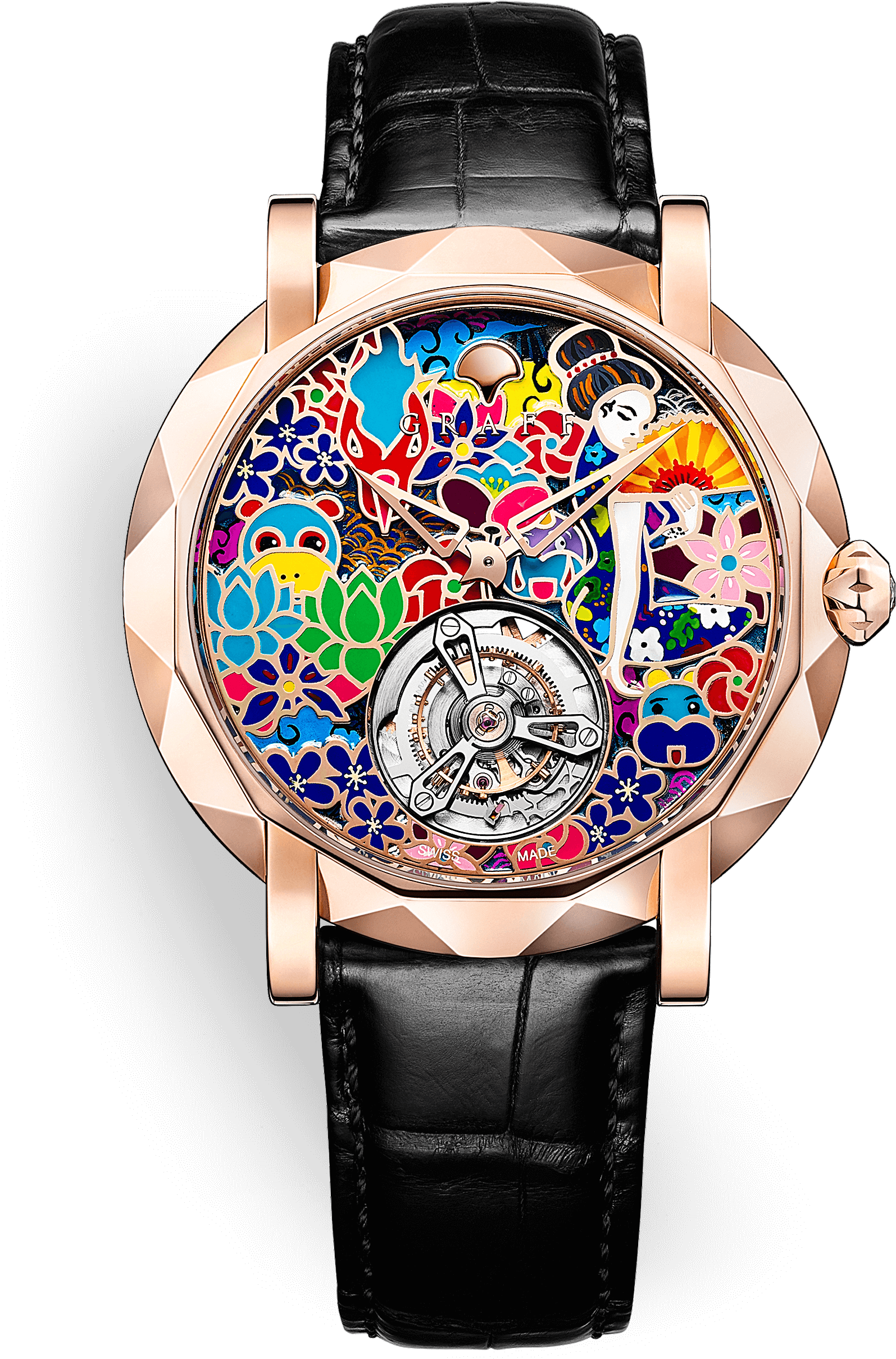 Discover The Métiers D'art Graffiti 43mm, Graffiti - Graff Watch (2100x3000), Png Download