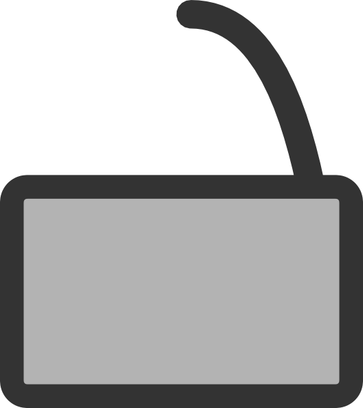 How To Set Use Unlock Clipart Picture As A Slide Svg - Clip Art (528x593), Png Download