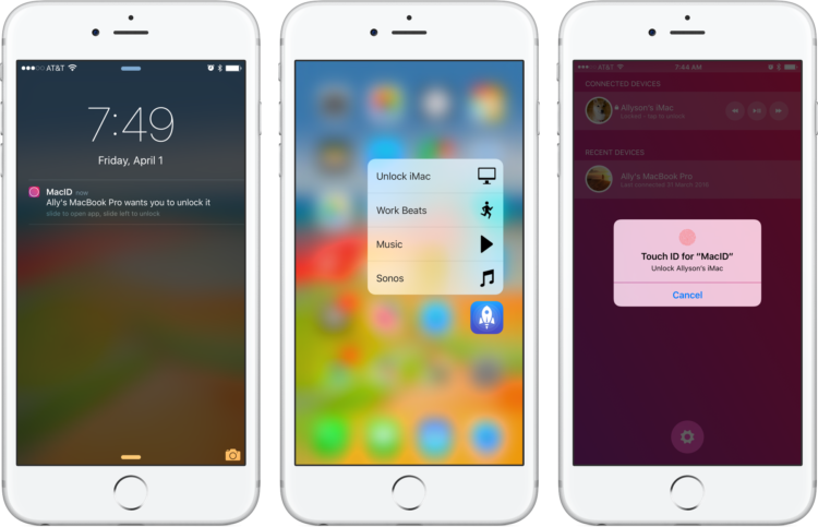 How To Unlock Mac With Iphone Or Apple Watch - Iphone Unlock Mac (750x483), Png Download