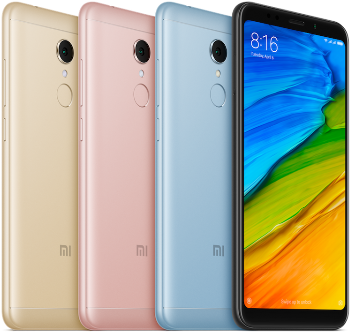 Face Unlock On Xiaomi Phones - Xiaomi Redmi 5 16gb (1200x732), Png Download
