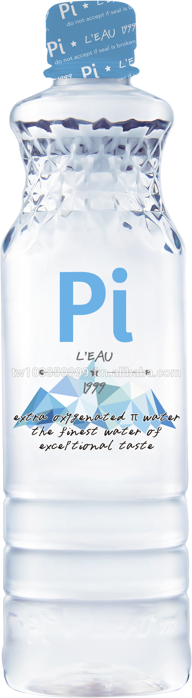 Pi-leau Extra Oxygen & Activated Pi Water - Water (1641x3000), Png Download