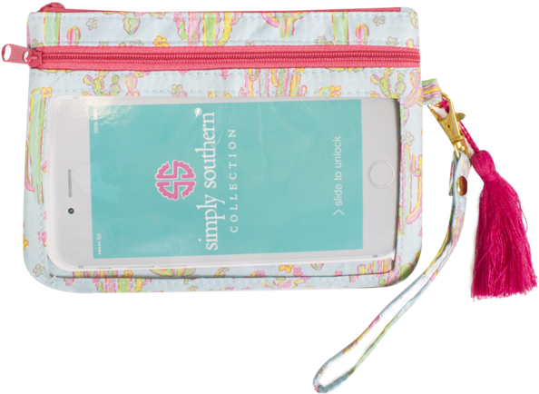 Simply Southern Phone Case Wristlet - Simply Southern Phone Wristlet (600x449), Png Download