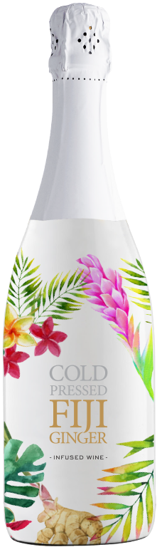 Fiji Ginger Infused Wine 750ml - Bottle (680x850), Png Download