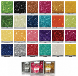 Cakes With Rainbow Dust Edible Glitter (600x315), Png Download