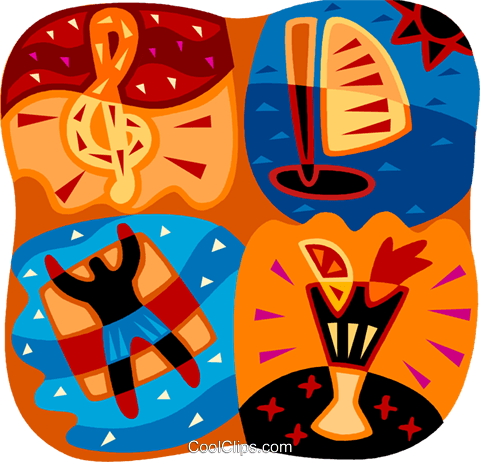 Person Swimming With Windsurfer Royalty Free Vector - Royalty-free (480x462), Png Download