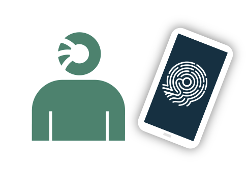 We Realize Biometrics Is A Very Worrying Subject - Fingerprint (484x365), Png Download