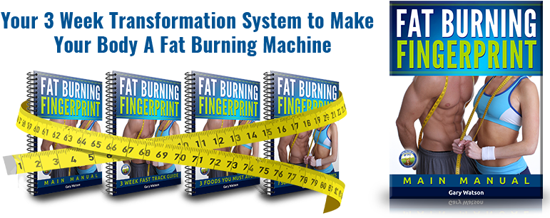 Fat Burning Fingerprint Review - Fat (781x317), Png Download