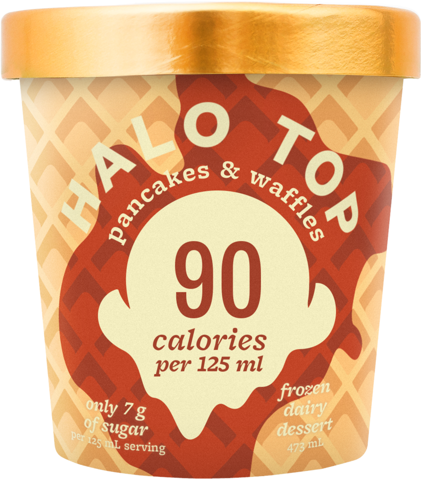 Ht18 Packshot Mock Pancakes&wafles 011718cg - Waffle (1000x1000), Png Download