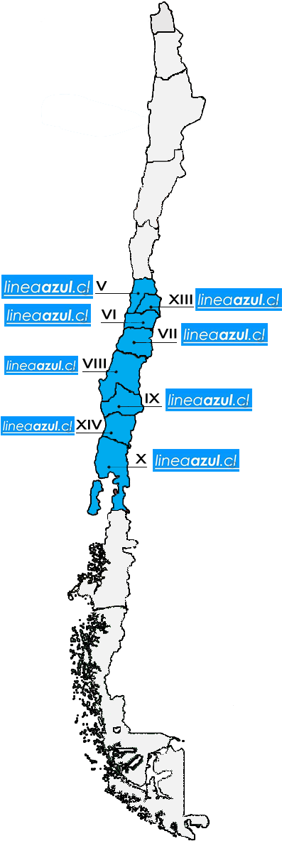 Haz Click Sobre Una Región - Flota Barrios Vs Condor Bus (400x1200), Png Download