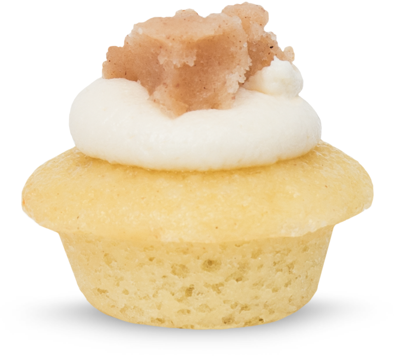 Crumb Cake Small Side View - Cupcake (800x800), Png Download