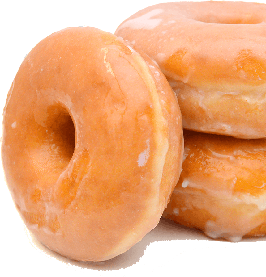Glazed Donut (860x897), Png Download
