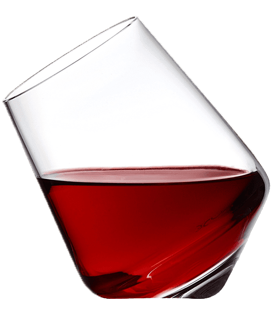 Set Of 2 Wine Glasses - Balance Nude Glass (540x660), Png Download