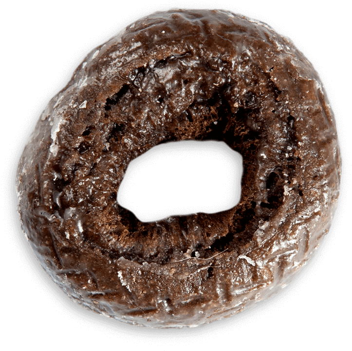 Chocolate Glazed - Doughnut (850x850), Png Download