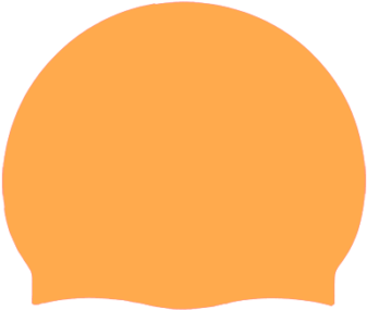 Swim Cap Clipart (350x350), Png Download
