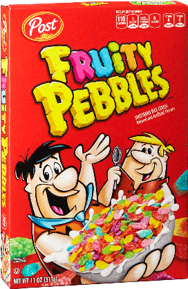 Post Fruity Pebbles 12x311gr - Fruity Pebbles (417x417), Png Download