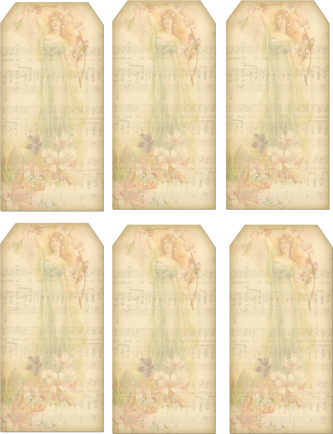 Vintage Paper Tags May - Paper (1174x1504), Png Download