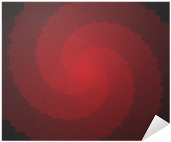 Abstract Red 3d Rotation Shape - Spiral (400x400), Png Download