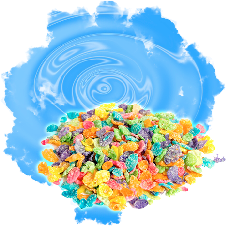 This E-juice Has A Fresh Blast Of Fruity Flavor That - Fruit Pebbles (498x498), Png Download
