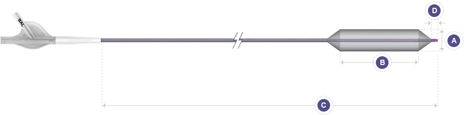 Design A Semicustom Balloon Catheter - Balloon (1000x400), Png Download