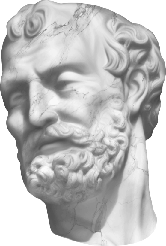 Statue Face Png (554x819), Png Download