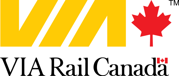 Via Rail - Via Rail Canada Logo (723x308), Png Download