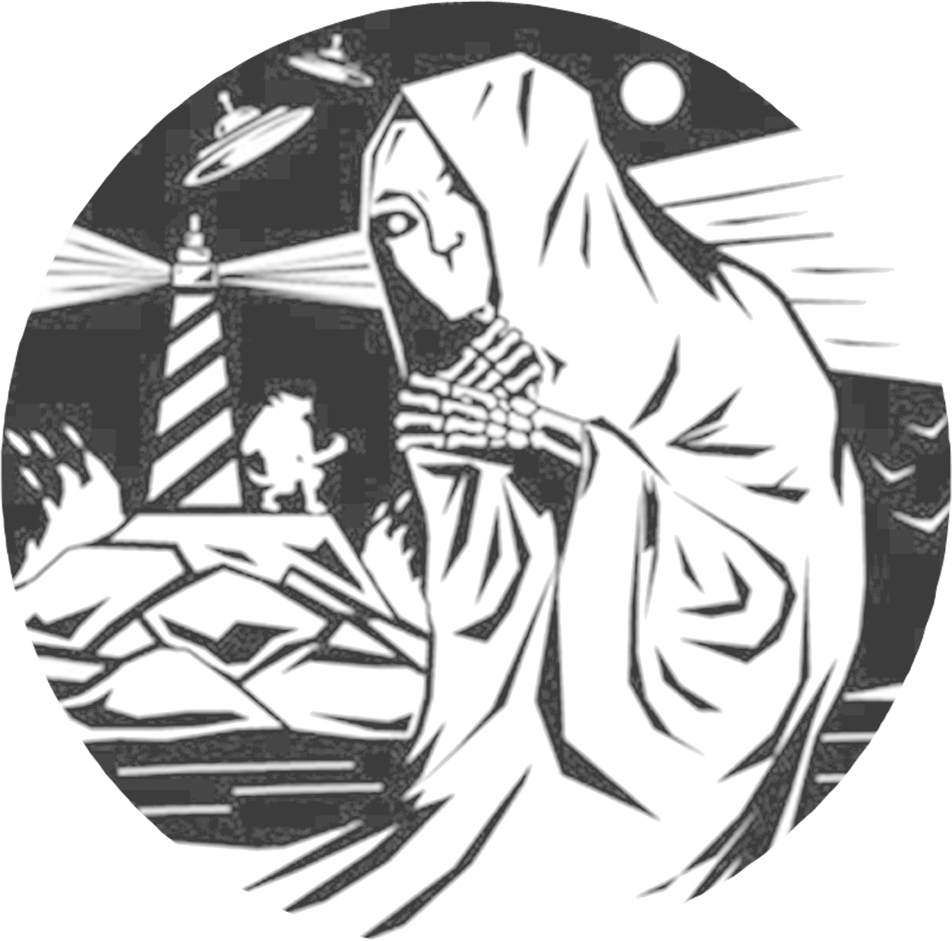 Tim And The Gang Talk About The World Of The Paranormal - Spooky Southcoast (1400x1400), Png Download