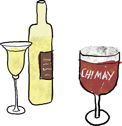 Drinking - - Champagne Stemware (500x515), Png Download