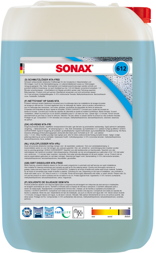 Sonax Dirt Dissolver Nta-free - Sonax 624 (1180x885), Png Download