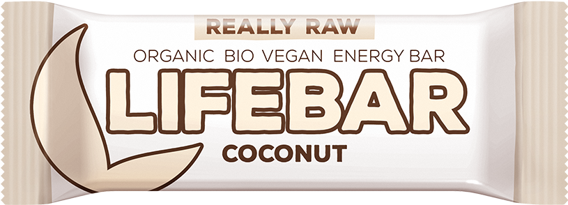 Raw Organic Coconut Lifebar - Lifefood Organic Coconut Lifebar 47g (1200x1200), Png Download