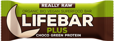 Lifebar Chocolate Green Proteins - Lifebar Chia (400x400), Png Download