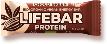 Lifebar Choco Green Protein Bar - Lifebar Protein (480x480), Png Download