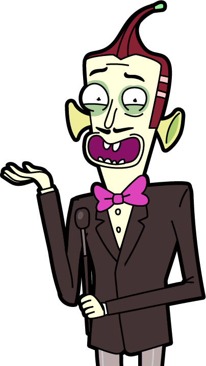How Did I Get Here Presenter - Did I Get Here Rick And Morty (404x719), Png Download