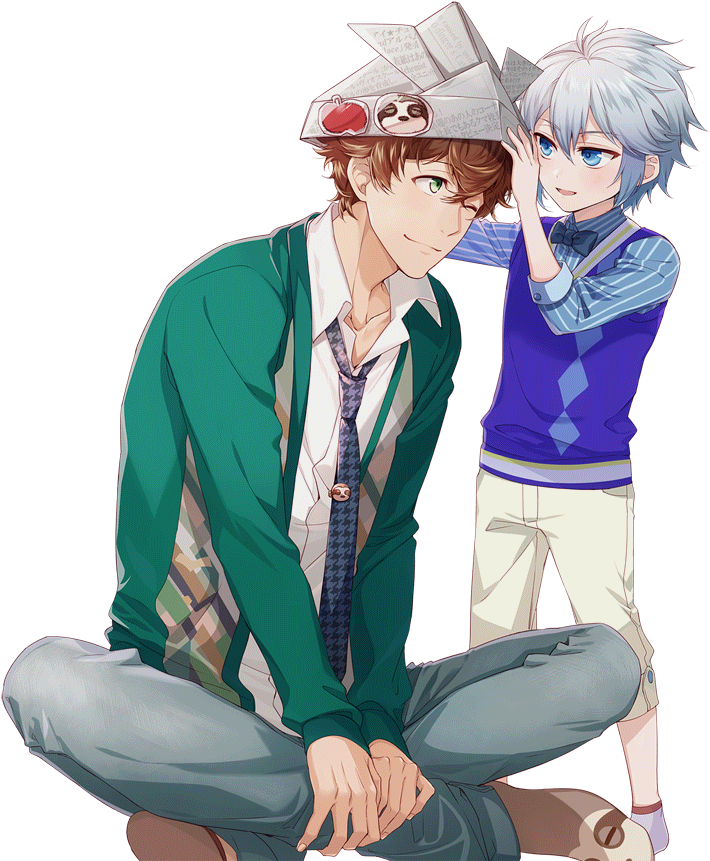 Futami Akabane Le Transparent - Sitting (1024x1024), Png Download