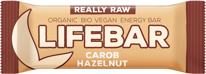 Lifebar Energy Bar - Life Food Lifebar - Carob Hazelnut 1 Bar (1024x1024), Png Download