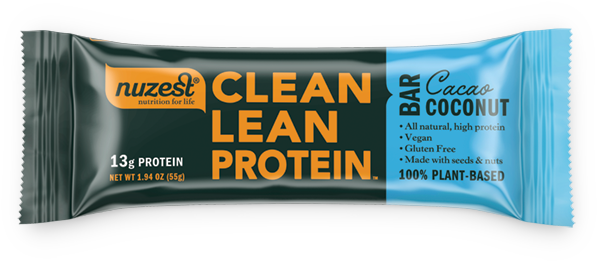 Clean Lean Protein Vegan Protein Bars - Nuzest (650x650), Png Download